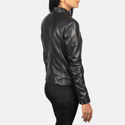 Rumella Leren Bikerjack voor Dames – alternate product view 5