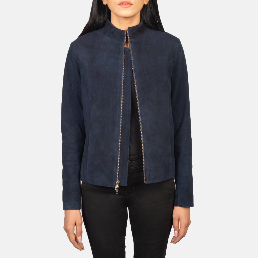 Rumella Leren Bikerjack voor Dames – alternate product view 1
