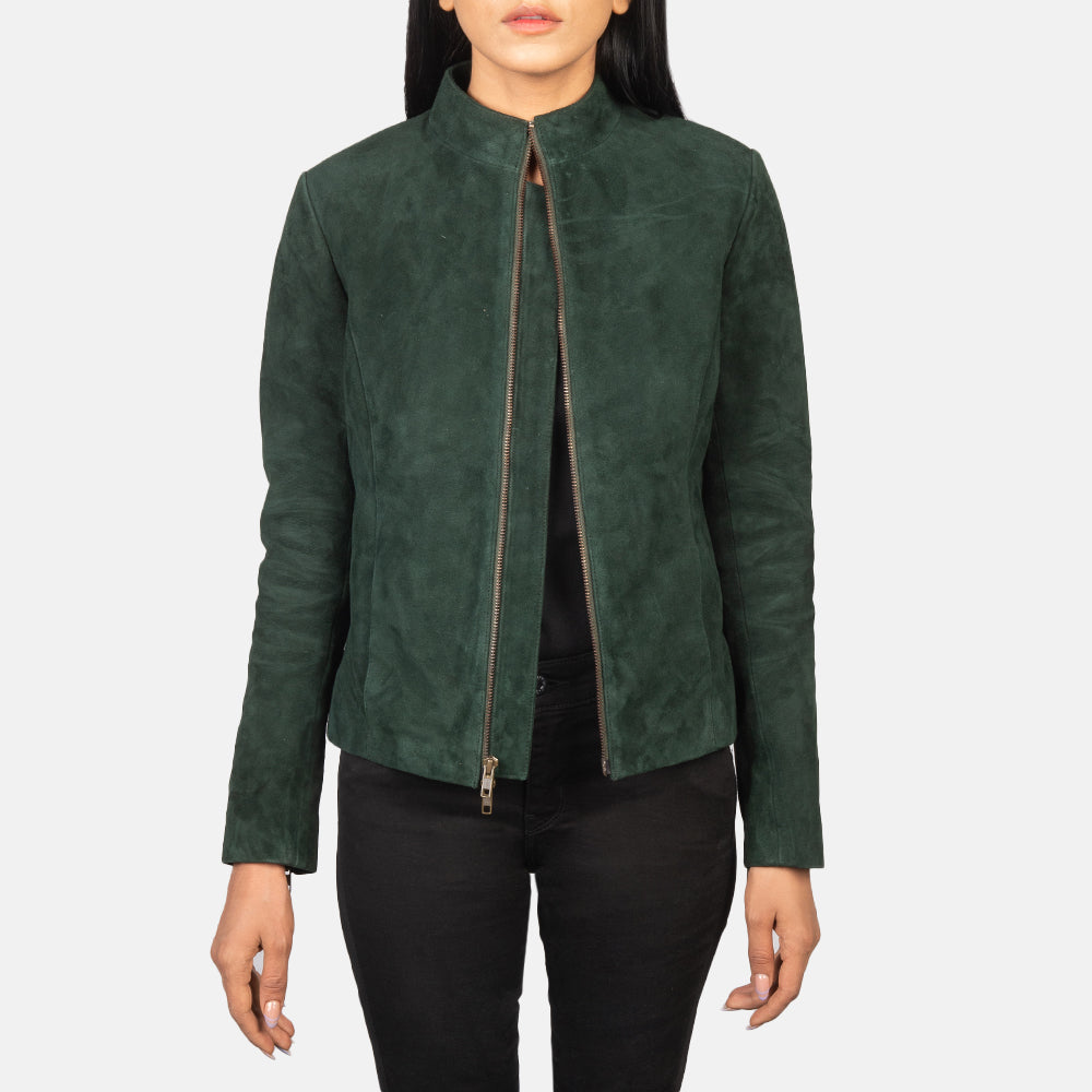 Rumella Leren Bikerjack voor Dames – alternate product view 1