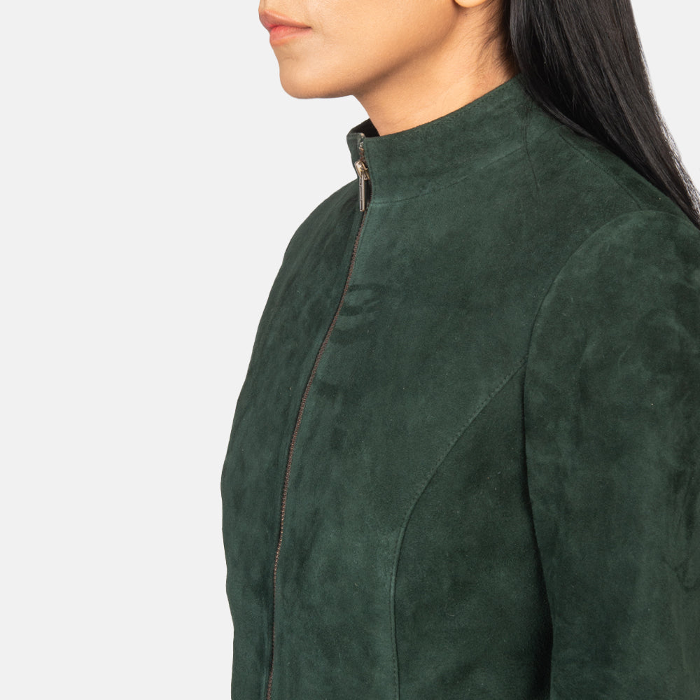 Rumella Leren Bikerjack voor Dames – alternate product view 6