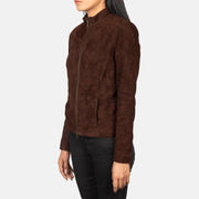 Rumella Leren Bikerjack voor Dames – alternate product view 2