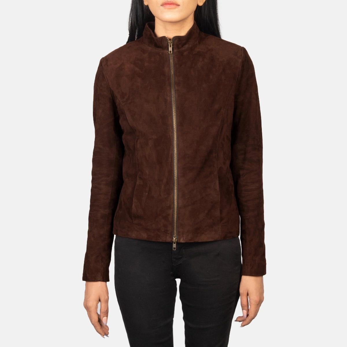 Rumella Leren Bikerjack voor Dames – alternate product view 4