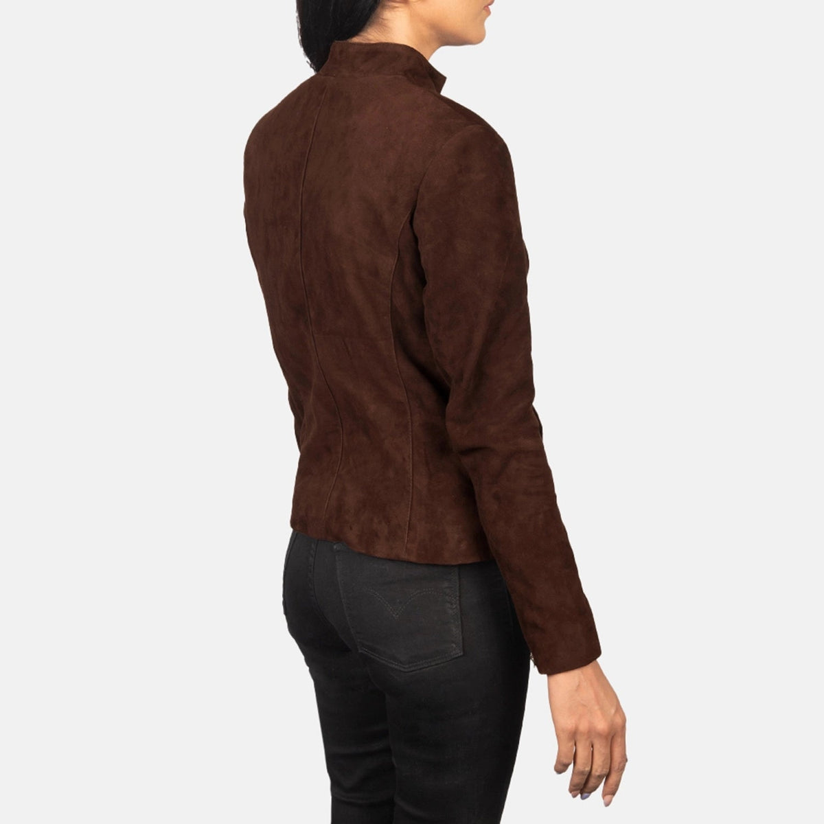 Rumella Leren Bikerjack voor Dames – alternate product view 5