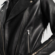 
Rumy Kastanjebruin Leren Bikerjack voor Dames – alternate product view 6