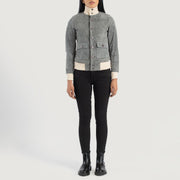 
Sasha A1 Leren Bomberjack voor Dames – alternate product view 3