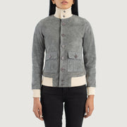 
Sasha A1 Leren Bomberjack voor Dames – alternate product view 4