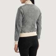 
Sasha A1 Leren Bomberjack voor Dames – alternate product view 5