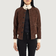 
Sasha A1 Leren Bomberjack voor Dames – alternate product view 1