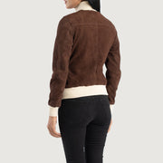 
Sasha A1 Leren Bomberjack voor Dames – alternate product view 5