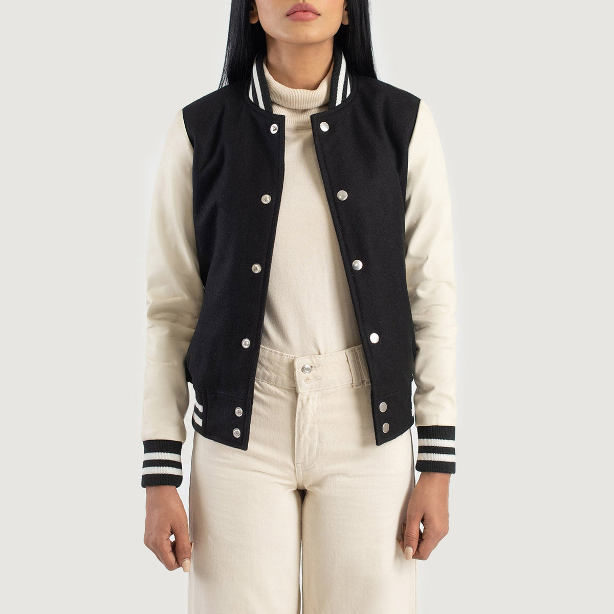 
Savant Varsity Leren Jas voor Dames – alternate product view 1