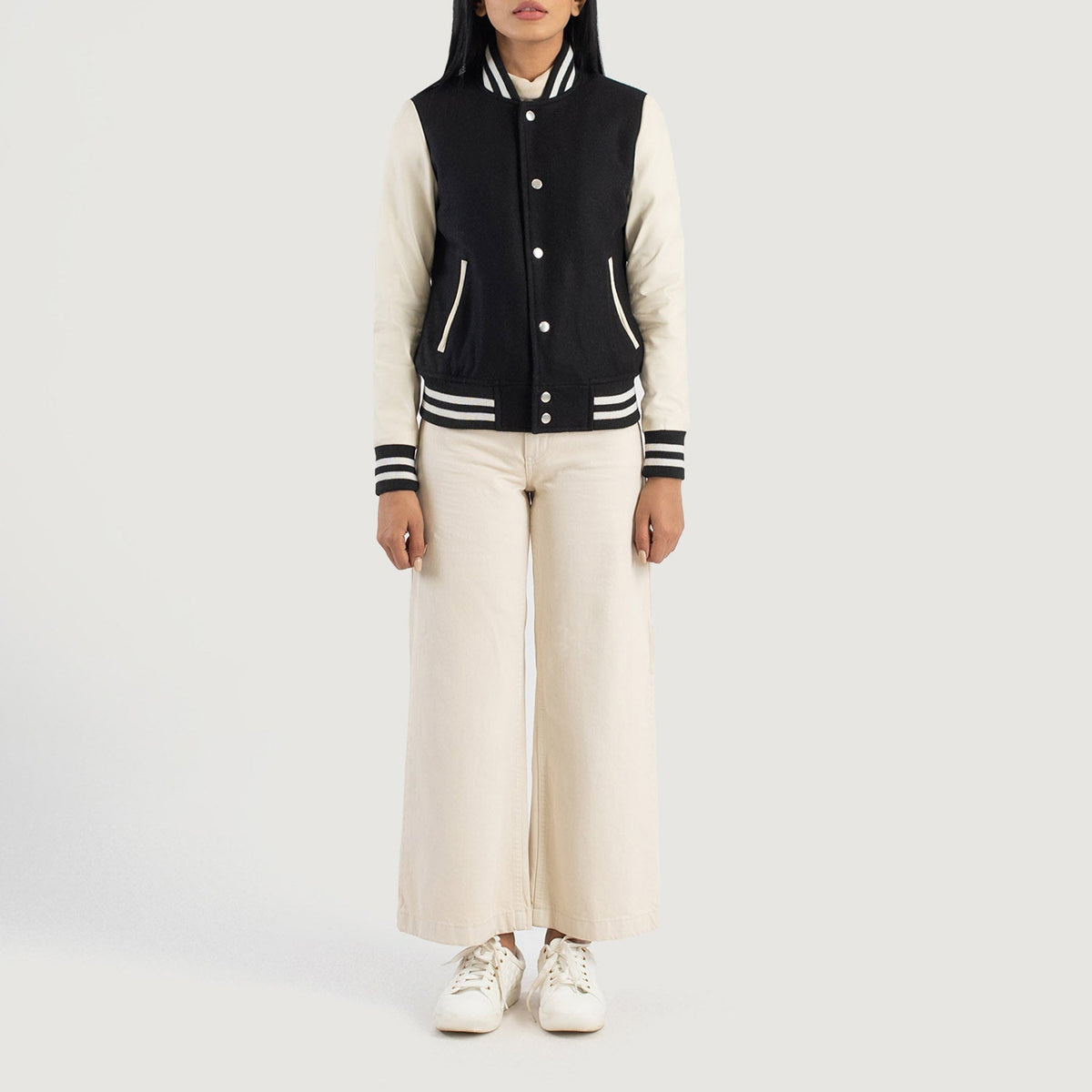 
Savant Varsity Leren Jas voor Dames – alternate product view 3