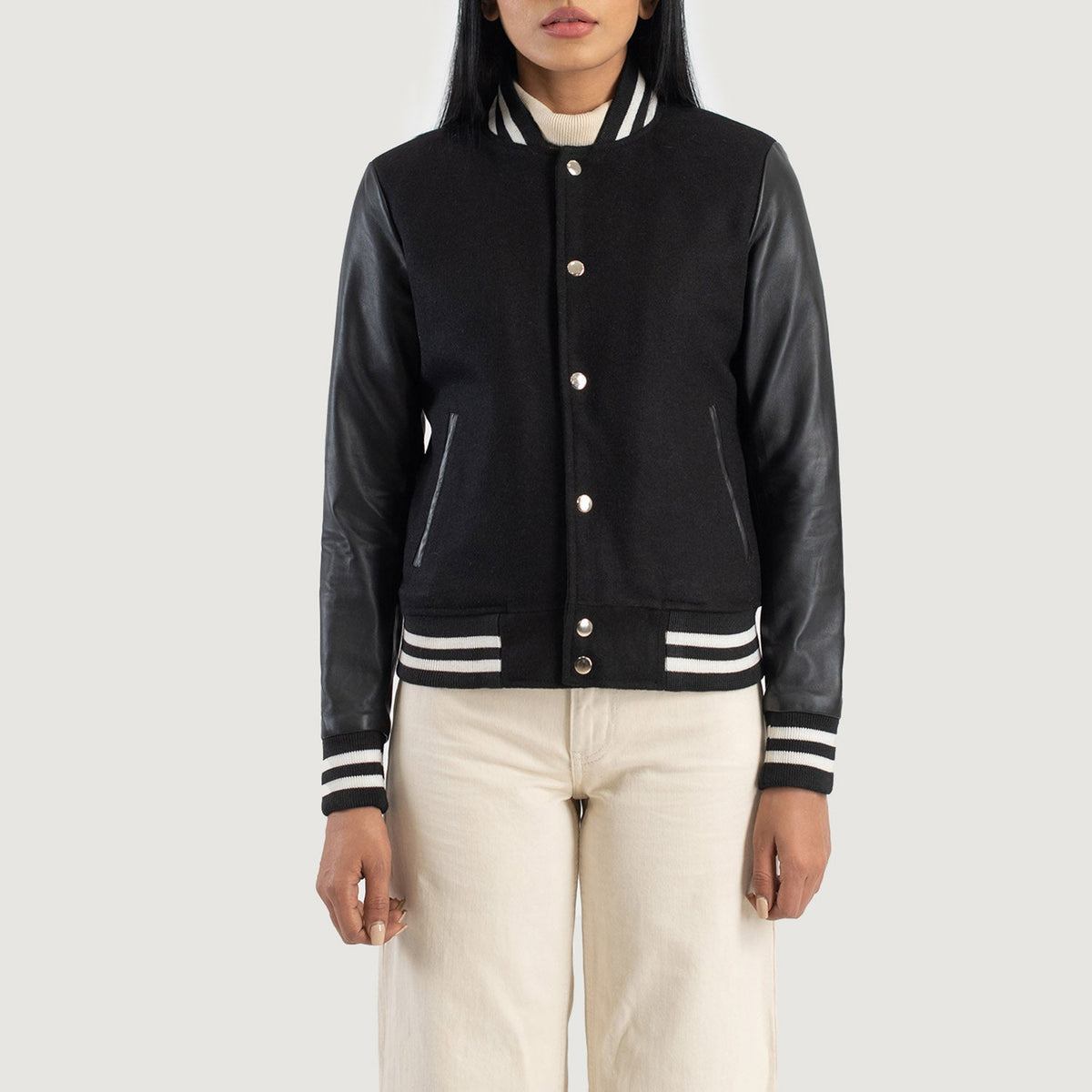 
Savant Varsity Leren Jas voor Dames – alternate product view 4