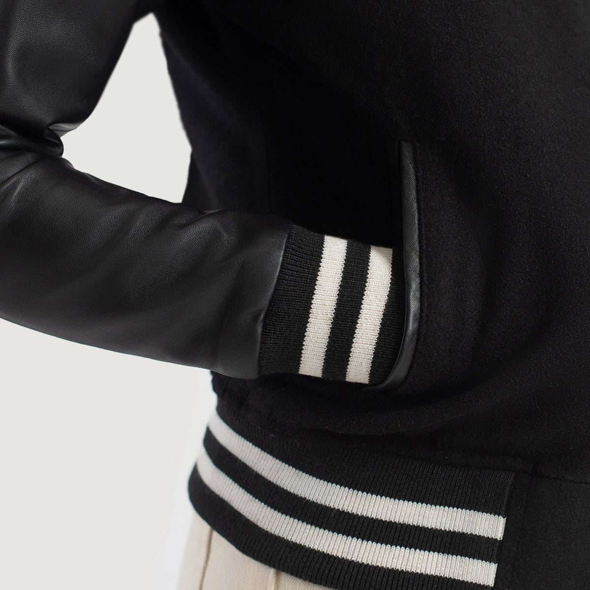 
Savant Varsity Leren Jas voor Dames – alternate product view 6