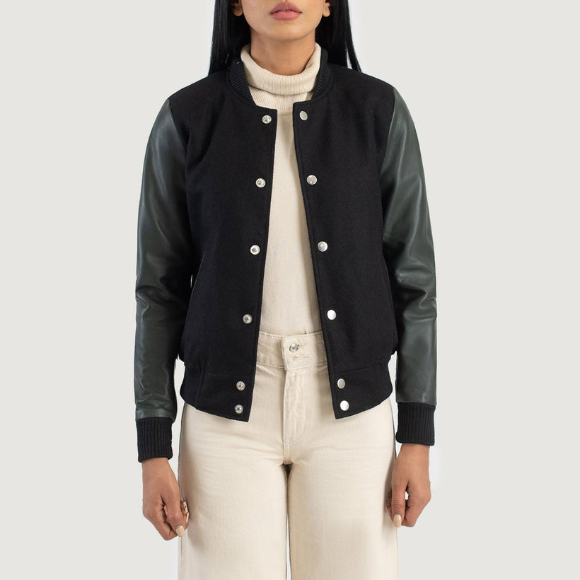 Savant Varsity Leren Jas voor Dames