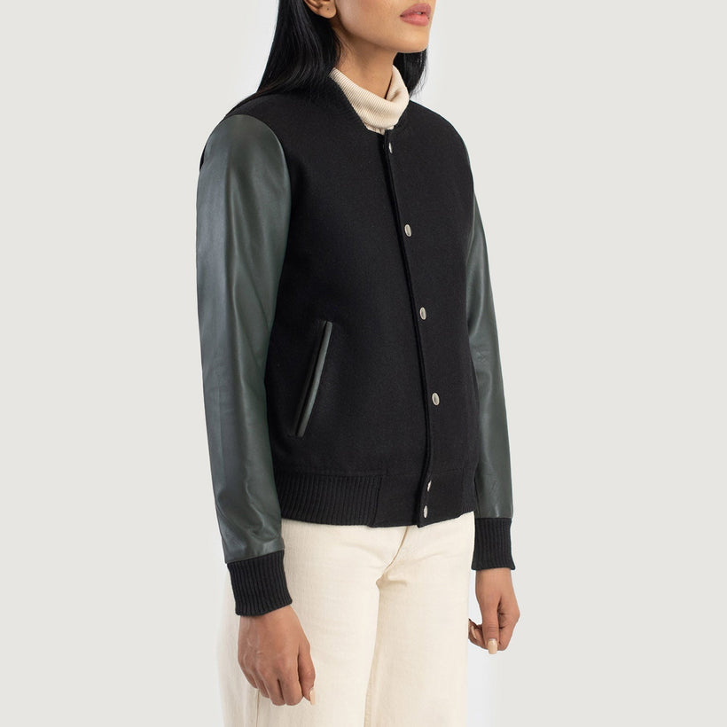 Savant Varsity Leren Jas voor Dames