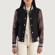 
Savant Varsity Leren Jas voor Dames – alternate product view 1
