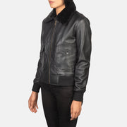 Stella G-1 Leren Bomberjack voor Dames – alternate product view 2