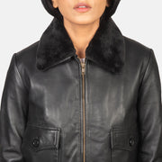 Stella G-1 Leren Bomberjack voor Dames – alternate product view 6