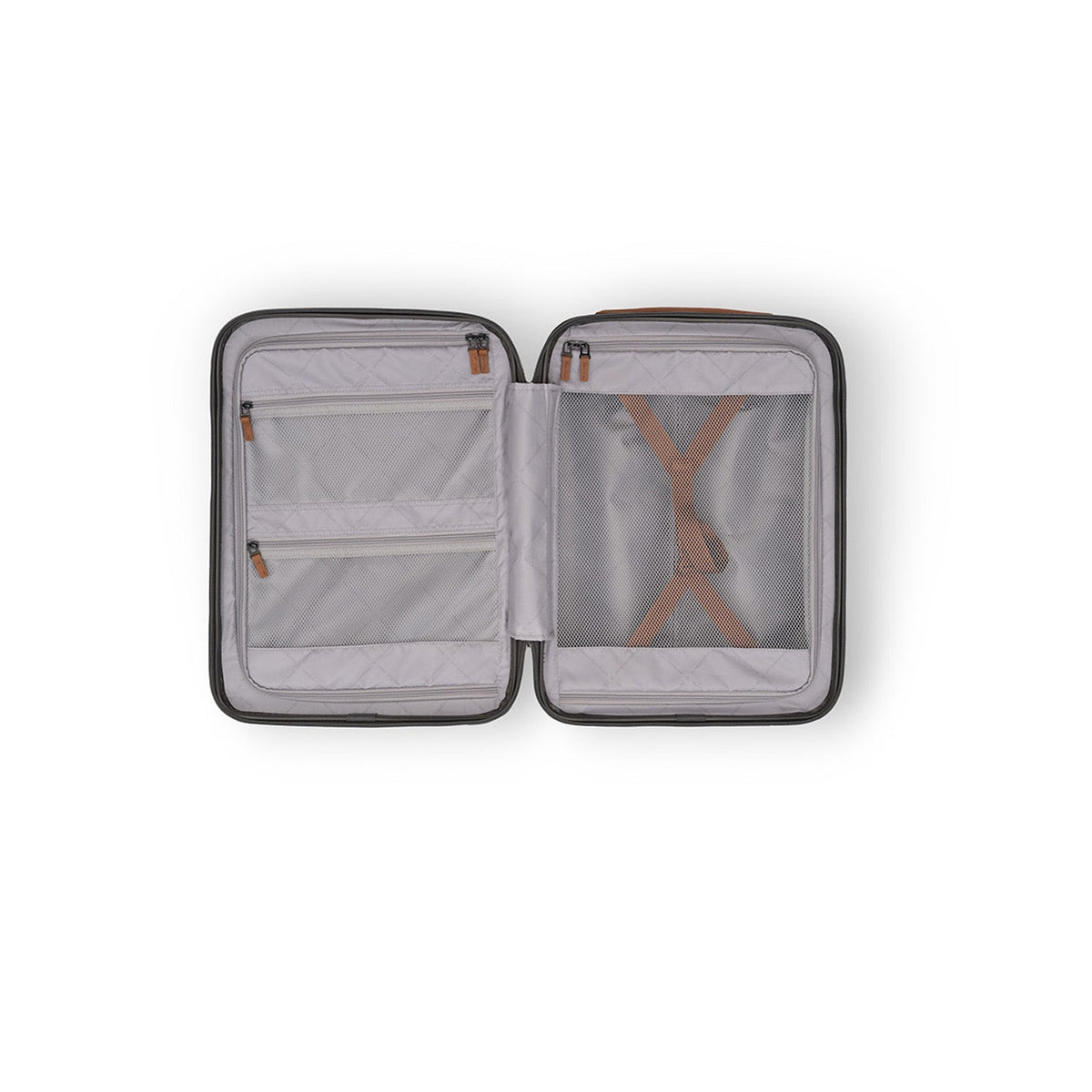 Urban Graphite Suitcase Set Front Pocket Zuna voor Dames, detail view 3