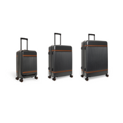 Urban Graphite Suitcase Set Front Pocket Zuna voor Dames, front view