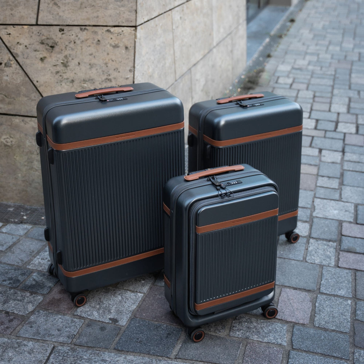 Suitcase Set Front Pocket Zuna voor Dames – alternate product view 2