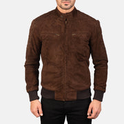 Sven Leren Bomberjack voor Heren – alternate product view 4