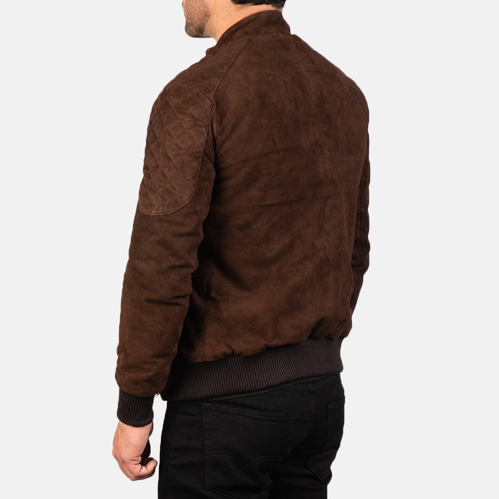 Sven Leren Bomberjack voor Heren – alternate product view 5