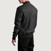 Sven Leren Bomberjack voor Heren – alternate product view 6