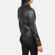 Tomachi Rood Leren Jas voor Dames – alternate product view 5