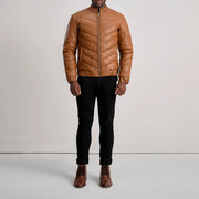 Travis Leren Jas voor Heren – alternate product view 3