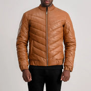 Travis Leren Jas voor Heren – alternate product view 4