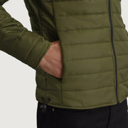 
Binnenweergave Showing Quilted Viscose Lining & Twee functionele binnenzakken