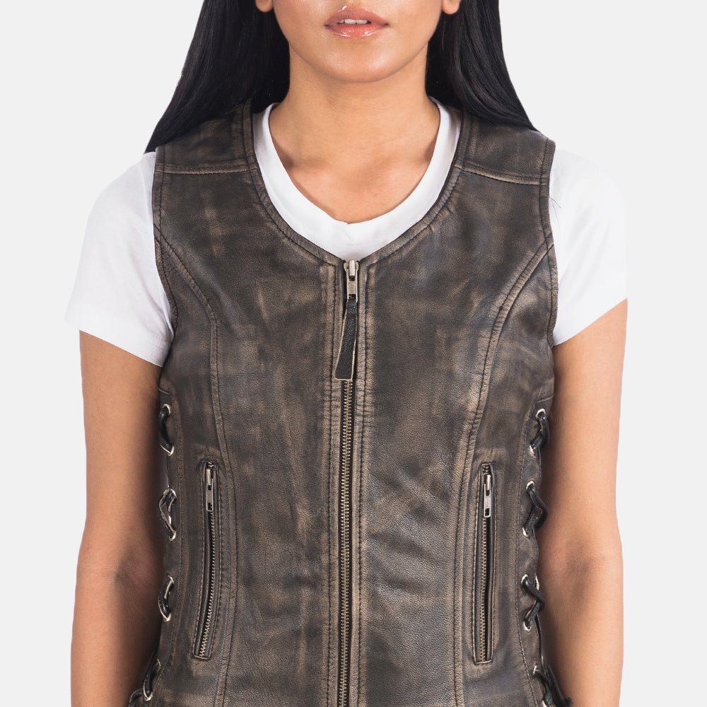 
Binnenweergave Showing Quilted Polyester Lining & Twee functionele binnenzakken