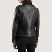 
Vixen Classic Collar Leren Jas voor Dames – alternate product view 5