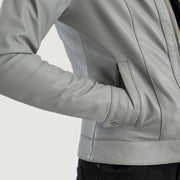 
Vixen Classic Collar Leren Jas voor Dames – alternate product view 6