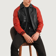Walton Varsity Leren Jas voor Heren – alternate product view 3
