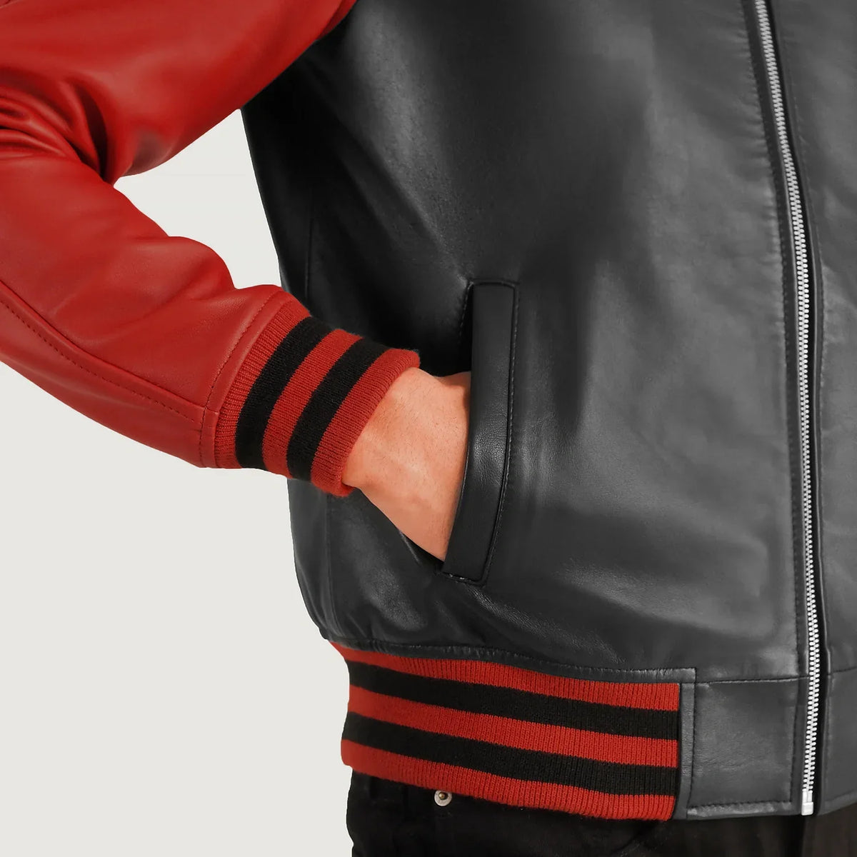 Walton Varsity Leren Jas voor Heren – alternate product view 6