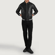 Walton Varsity Leren Jas voor Heren – alternate product view 3