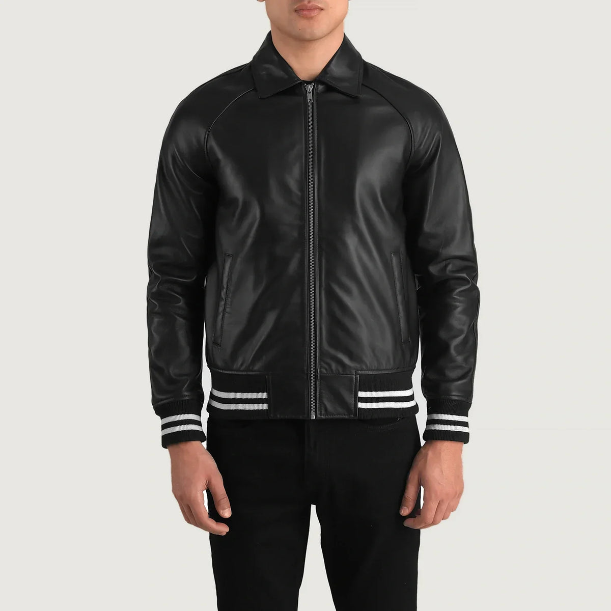 Walton Varsity Leren Jas voor Heren – alternate product view 4