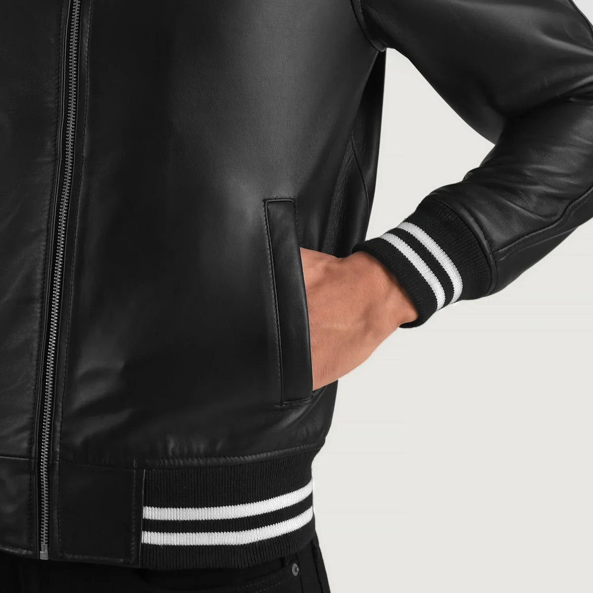 Walton Varsity Leren Jas voor Heren – alternate product view 6