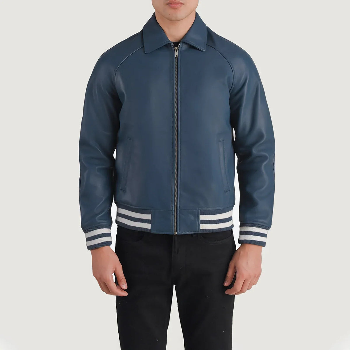 Walton Varsity Leren Jas voor Heren – alternate product view 1