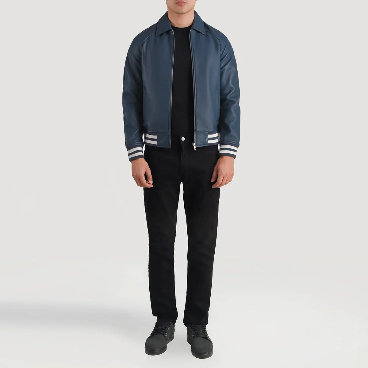 Walton Varsity Leren Jas voor Heren – alternate product view 4