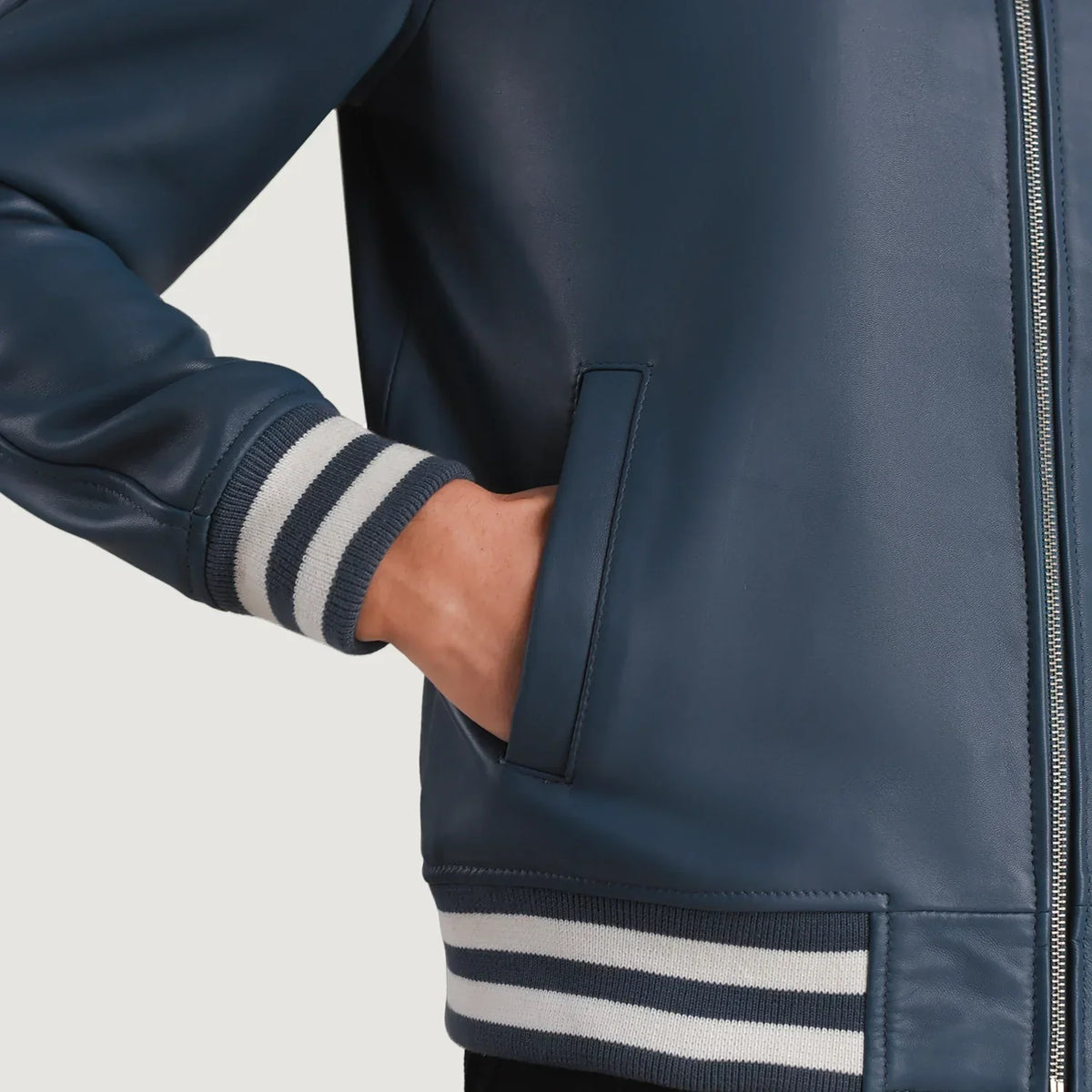Walton Varsity Leren Jas voor Heren – alternate product view 5