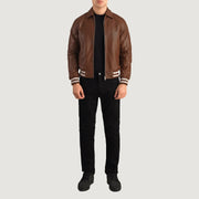 Walton Varsity Leren Jas voor Heren – alternate product view 2