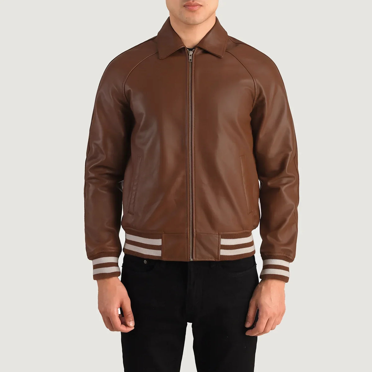Walton Varsity Leren Jas voor Heren – alternate product view 4
