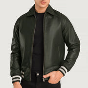 Walton Varsity Leren Jas voor Heren – alternate product view 3