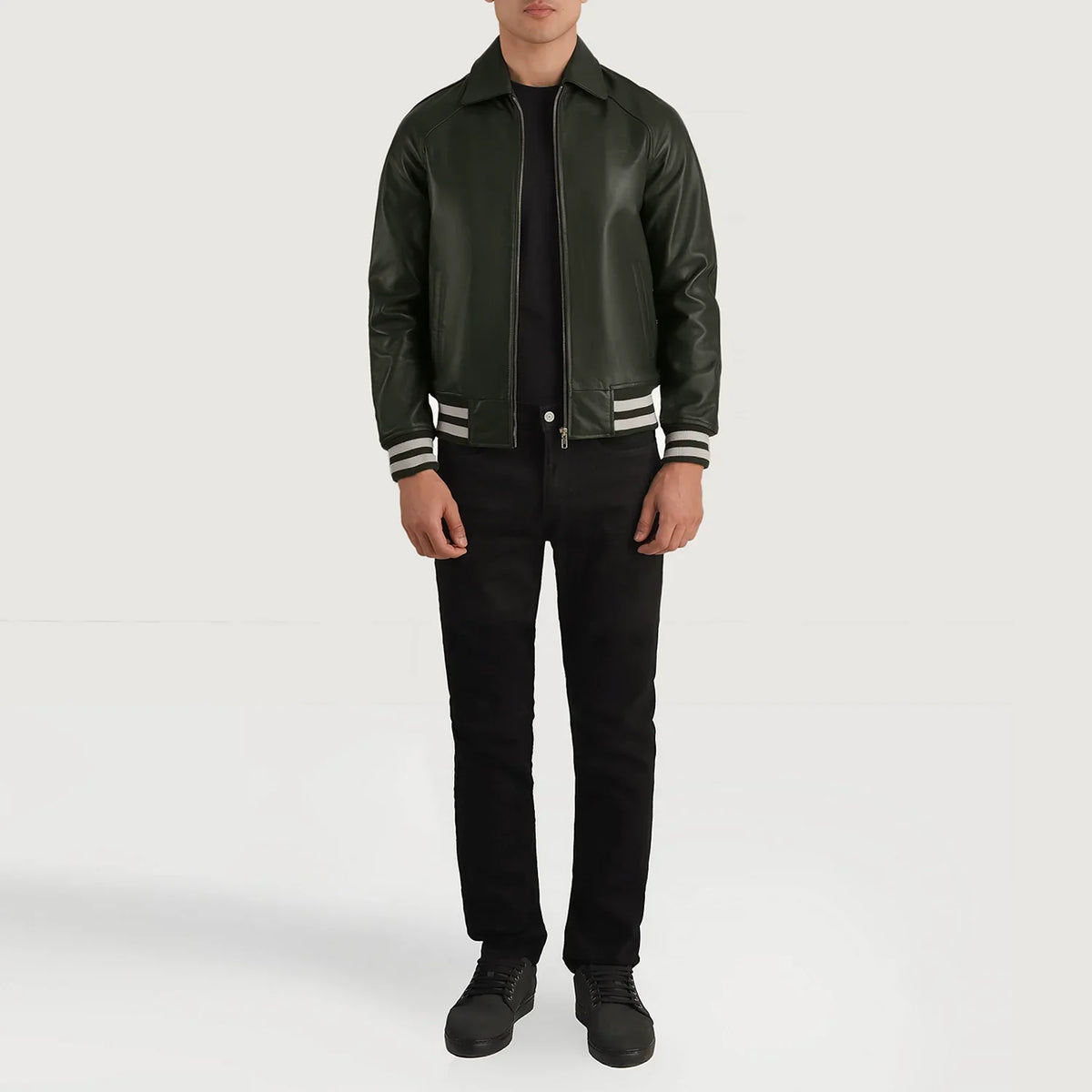 Walton Varsity Leren Jas voor Heren – alternate product view 4