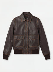 
Westa A-2 Leren Bomberjack voor Dames – alternate product view 4