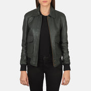 
Westa A-2 Leren Bomberjack voor Dames – alternate product view 1