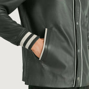 Willis Varsity Leren Jas voor Heren – alternate product view 6